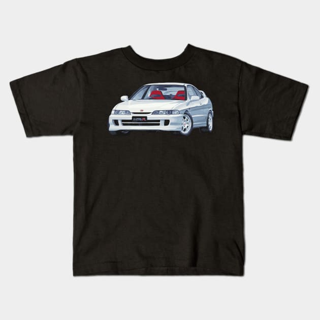 integra type r dc2 jdm Kids T-Shirt by cowtown_cowboy